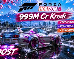 999 MİLYON CR + WHEELSPİN +TÜM ARAÇLAR + BONUS