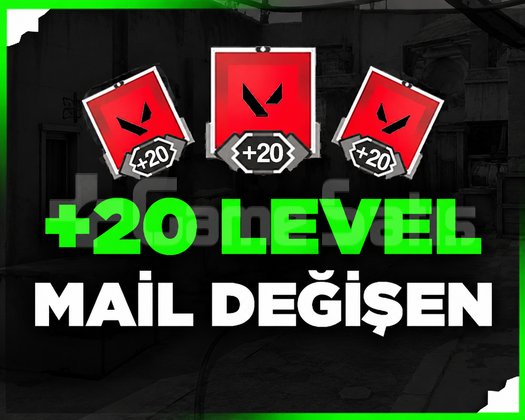 TR + UNRANKED + 20 LEVEL + MAİL DEĞİŞEN!