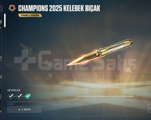 CHAMPIONS 2021 - CHAMPIONS 2025 - BOL BICAKLI