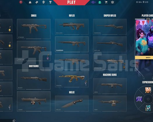 İlk Mailli Rgx Vandallı Gold 1 valorant hesabı