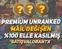 TR - PREMİUM 5 MAÇ UNRANKED FRESH - MAİL DEĞİŞEN!