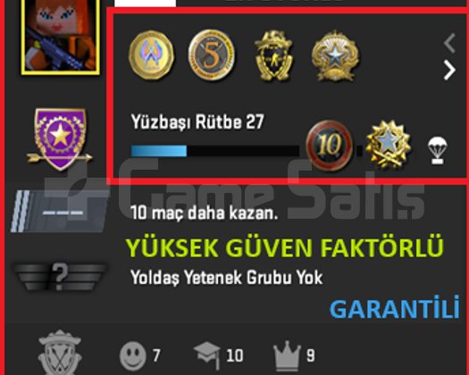 ANINDA TESLİM | 6 MADALYA | 928 SAAT | FACEIT