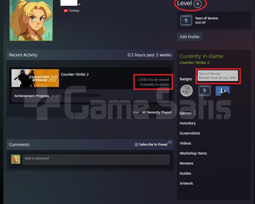 ANINDA TESLİM | 8 MADALYA | 1545 SAAT | FACEIT