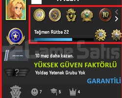 ANINDA TESLİM | 8 MADALYA | 1545 SAAT | FACEIT