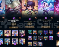 361 LVL / 215 SKIN + TFT 10 CHIBI ZUMRUT
