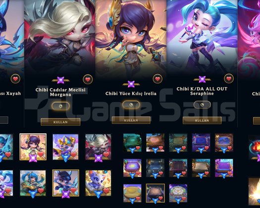 361 LVL / 215 SKIN + TFT 10 CHIBI ZUMRUT
