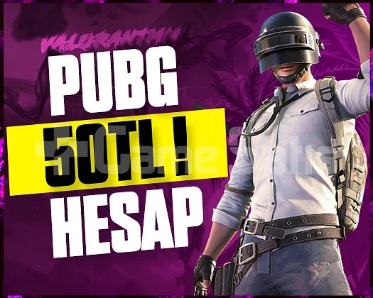 50TL PUBG RANDOM HESAP