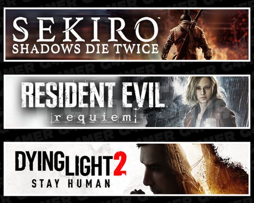 Sekiro + Resident Evil Requiem + Dying Light 2