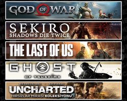 GOW + Sekiro + TLOU1 + Tsushima + Uncharted