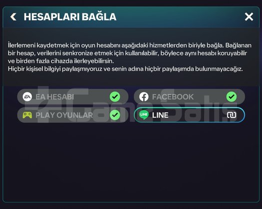 120 Gen,li Fc mibile Hesabı