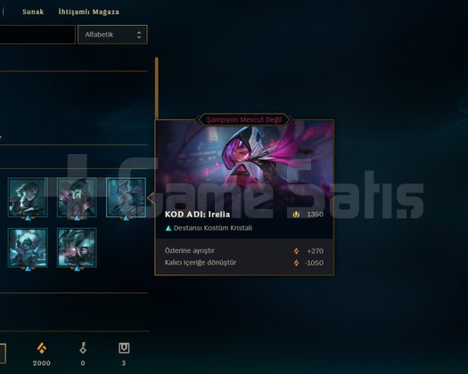 TR PLAT 2 45 LP 3WİN FRESH ACC HİGH MMR +30 -10