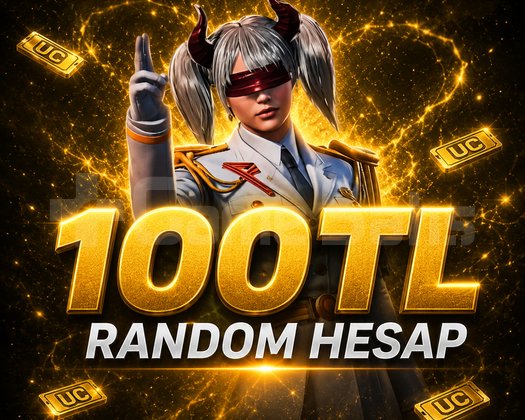 | MÜKEMMEL+++ | 100 TL PUBG RANDOM HESAP