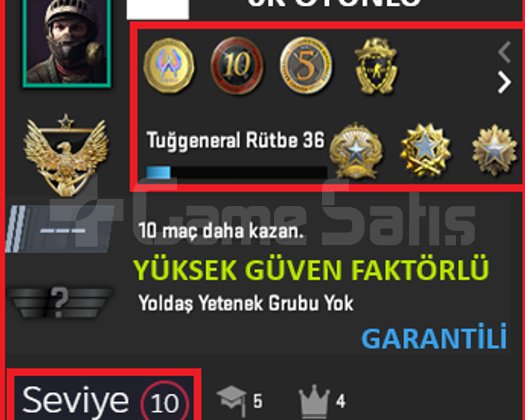 ANINDA TESLİM | 7 MADALYA | 863 SAAT | FACEIT