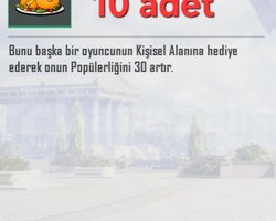 10 adet ızgara tavuk anında teslim