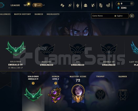 EUW ZÜMRÜT +22 -18 HESAP