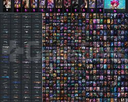 Yükselen efsane kaisalı 550 SKİN LOL+VALO+TFT DOLU