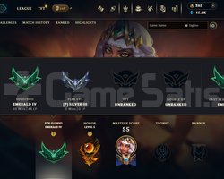 EUW ZÜMRÜT 4 +22 -18 & 265 RP