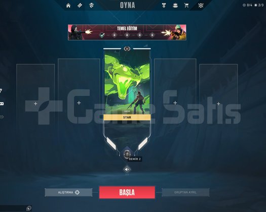 TR - Demir 1 Hesap -Mail Teslimli- DÜŞÜK MMR