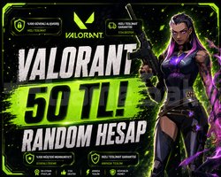 | VİP+++ | VALORANT RANDOM HESAP