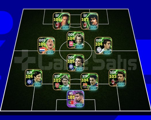 KG 3226 3 BOMBACI+SNEİJDER+BASTEN+GULLİT+HOENES