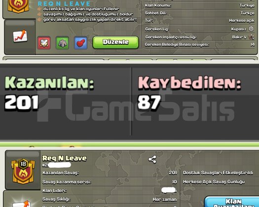 Mükemmel req klanı kusursuz 18 lwl
