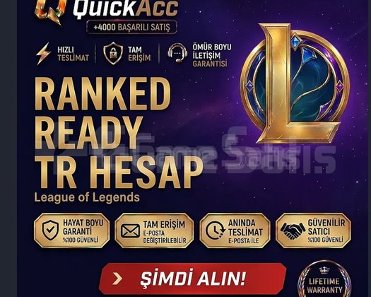 QuickAcc | TR +30 LVL RANKED READY | HANDMADE