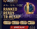 QuickAcc | TR +30 LVL RANKED READY | HANDMADE
