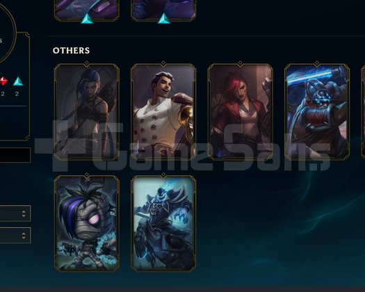EUW UNK I 11 SKIN I 25 ŞAMP I 7.9K MAVI OZ