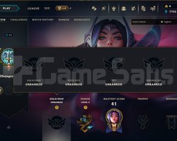 EUW UNK I 11 SKIN I 25 ŞAMP I 7.9K MAVI OZ