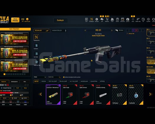 RS S1 +6 VE QUANTUM + LI RS MAIN ÇAR