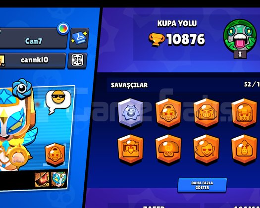 Brawl starsa başlangıç için hesab