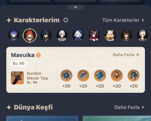 Acil Nakit İhtiyacından Satılık Genshin Hesabı