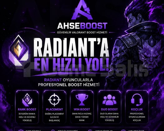 AHSEBOOST | Radiant Kadro ile Valorant Boost