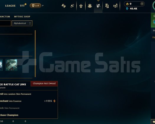 TR 30 LV UNRANKED + PRESTIGE BATTLE CAT JINX
