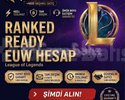 EUW + RANED READY + MAİL DEĞİŞEN + HANDMADE HESAP