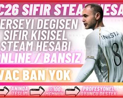 STEAMONLİNE HERŞEYİ DEĞİŞEN FC26 HESABI