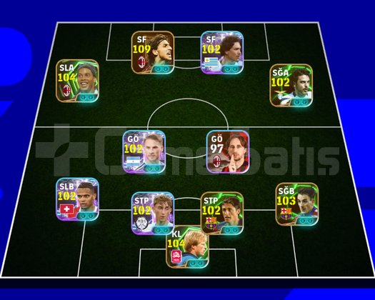 META 110 Zlatan+104 Khan+102 Fiori+103 Ferrer