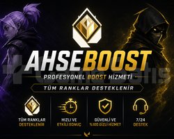 AHSEBOOST | Premium Valorant Boost Hizmeti