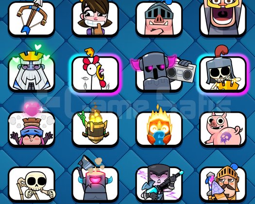 CLASH ROYALE 7 YILLIK 10664 KUPALIK HESAP