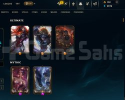 EUW 300 Kostüm 165 Şampiyon Silver 2 Fresh Hesap