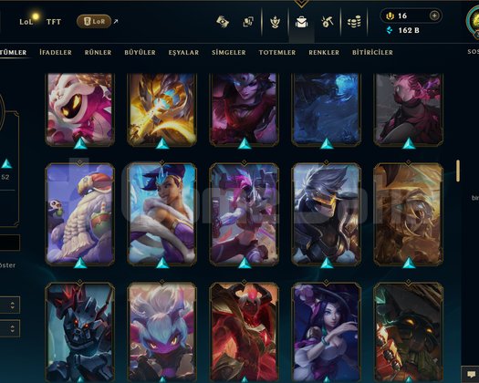 333 LVL + 141 KOSTÜM + 172 HERO + GOLD 1 + MAİL!