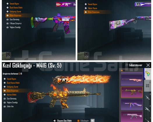 ALEVLİ M416 + MASKARA M416 + KELEPİR FORMSUZ HESAP