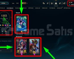 EUW + 423 LVL + 182 KOSTÜM + 171 HERO + GOLD 4!