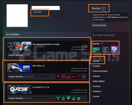 5 MADALYALI 4 LV EA SPORTS FC 26 RAİNBOW DiRT Ral