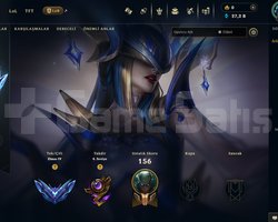 EUW DIAMOND 4 53WR HANDMADE 27K MAVİÖZ 7 KOSTÜM