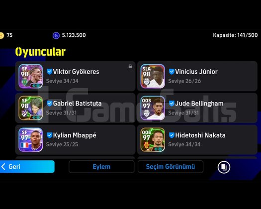 5.1 Milyon GP | Efsane Hücum Hattı |