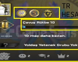 TR HESAP + 3 MADALYA+7LVL STEAM+SEÇKİN AKTİF+ETS2