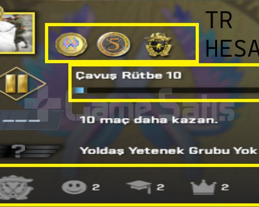TR HESAP + 3 MADALYA+7LVL STEAM+SEÇKİN AKTİF+ETS2