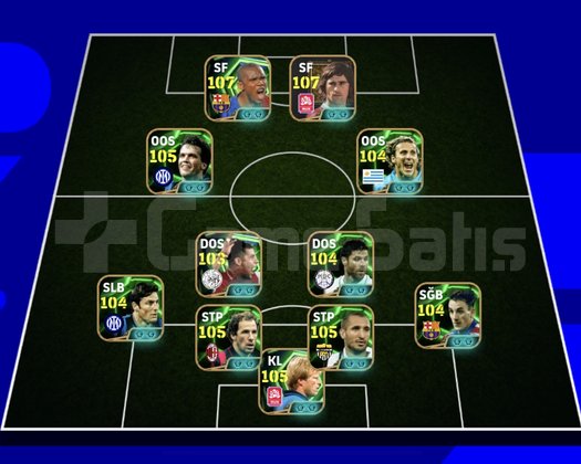 KG 3232 2 BOMBACI+ETO+MÜLLER+FORLAN+MATHAUS