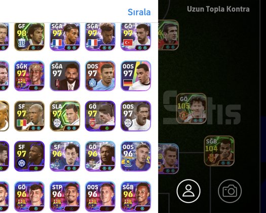 KG 3240 5 BOMBACI+MESSİ+ROBSON+CANTONA+BELİGHAM